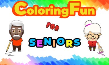 Coloring fun for seniors