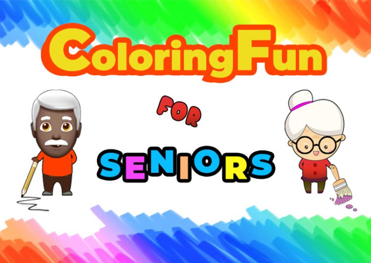 Coloring fun for seniors