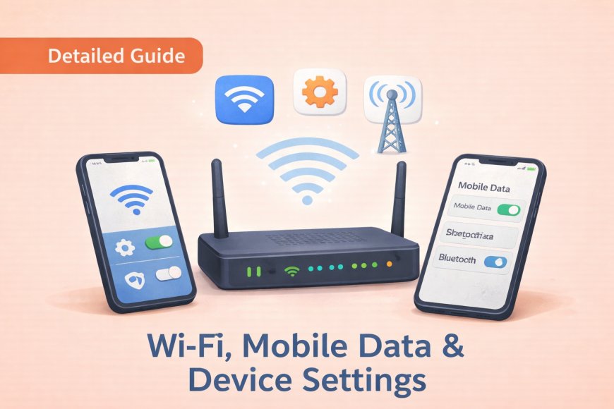 CyberSmarts for Seniors: Detailed Guide to Wi-Fi, Mobile Data & Device Settings 