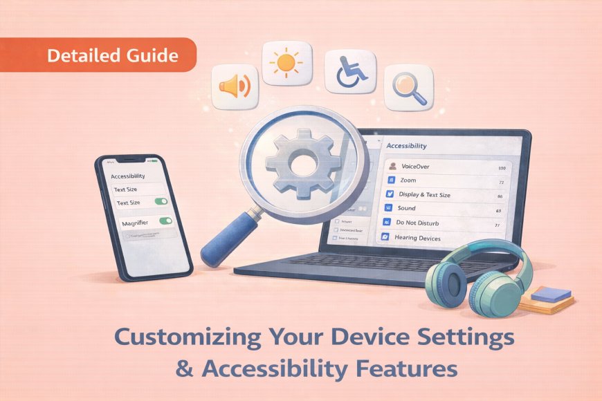 CyberSmarts for Seniors: Detailed Guide to Customizing Your Device Settings and Accessibility Features